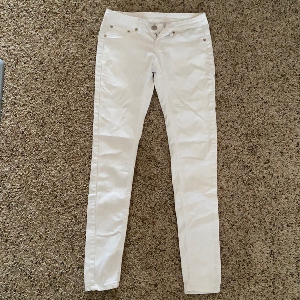 White Skinny Jean Pants